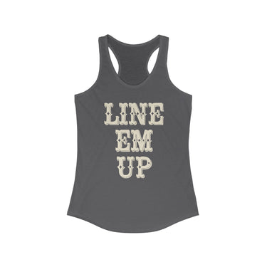 Wallen Line Em Up Racerback Tank - Sunlit Funlit Country Music Tees